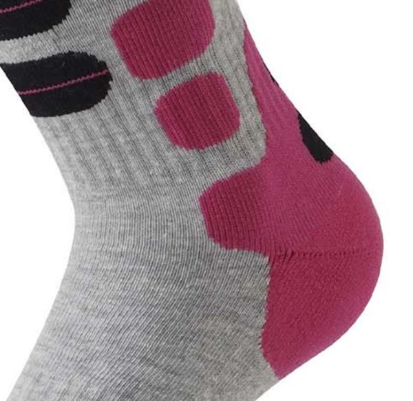 Купить Носки LENZ Skiing 2.0 Light Grey/Pink в Саратове