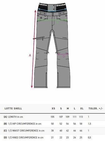 Штаны сноубордические Lotte Pants black HORSEFEATHERS в Саратове