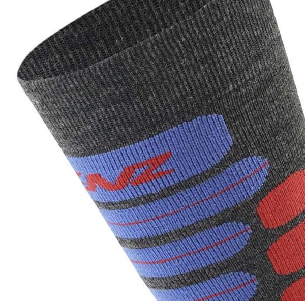 Купить Носки LENZ Skiing Kids Grey/Red/Blue в Саратове