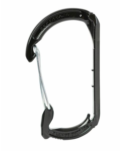  Карабин Вертикаль развесочный Краб черный в Саратове  