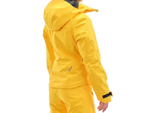 Куртка горнолыжная Dragonfly утепленная Gravity Premium Woman Yellow-Dark в Саратове