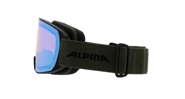 Купить маска alpina г/л nakiska q black-olive matt/q green s2 в Саратове