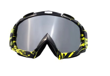 Купить Очки мотоциклетные/снегоходные Следопыт М6,линзы chrome silver+ transparent в Саратове