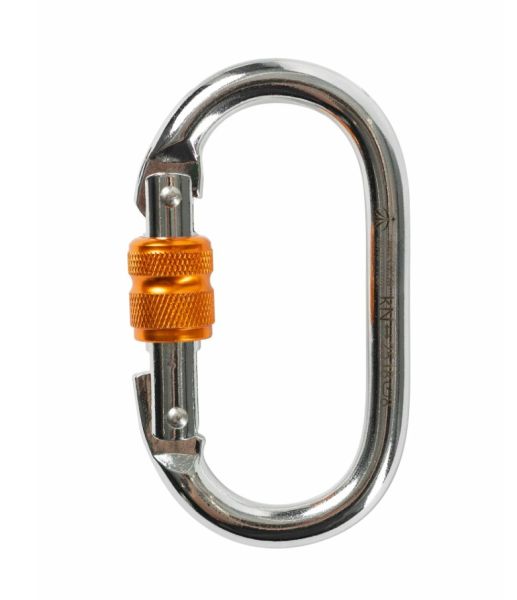  Карабин Вертикаль овал сталь ver 0259 в Саратове  