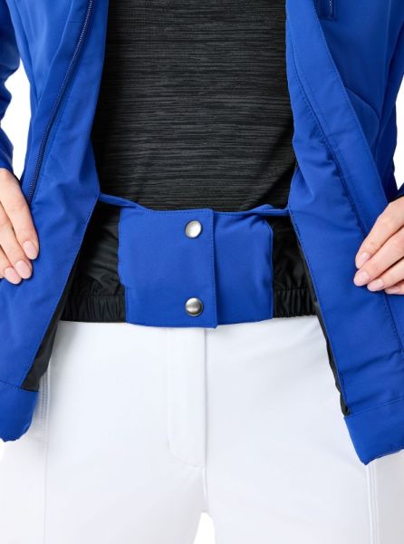 Куртка горнолыжная Poivre Blanc с иск.мехом W24-0802-WO/A синий в Саратове