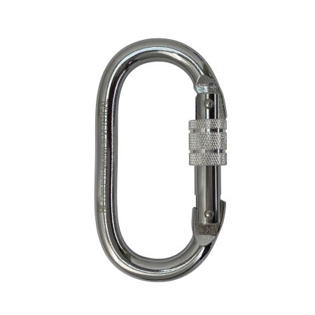  Карабин Вертикаль овал сталь ver 0208 в Саратове  